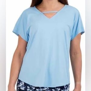 NWT Tranquility By Colorado Clothing Women's V Neck Top Size XS